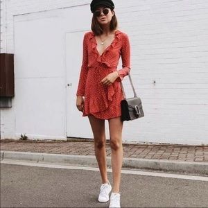 Realisation par red star Alexandra wrap dress